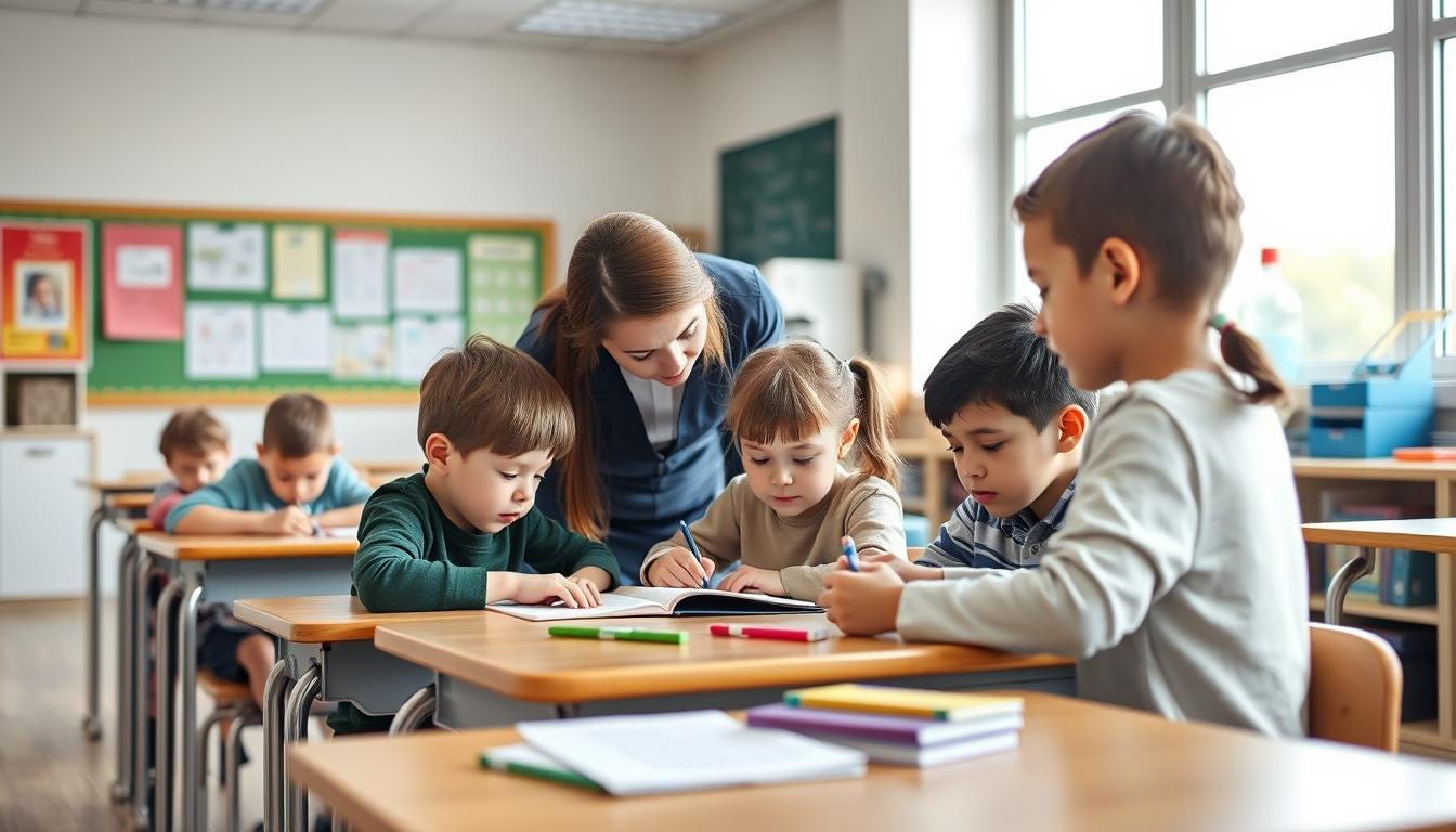 Students collaborating in study space